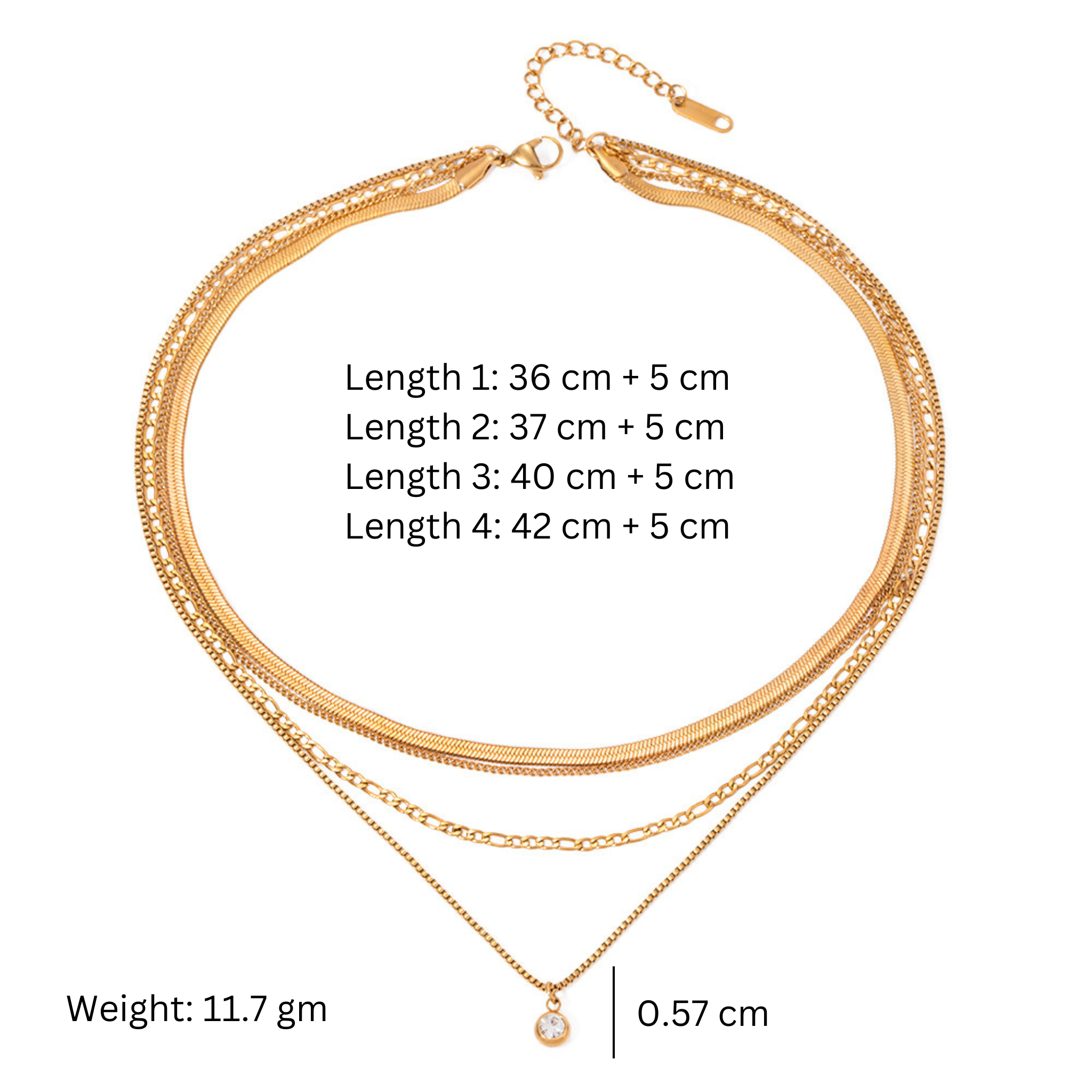 Maya Multilayer Necklace