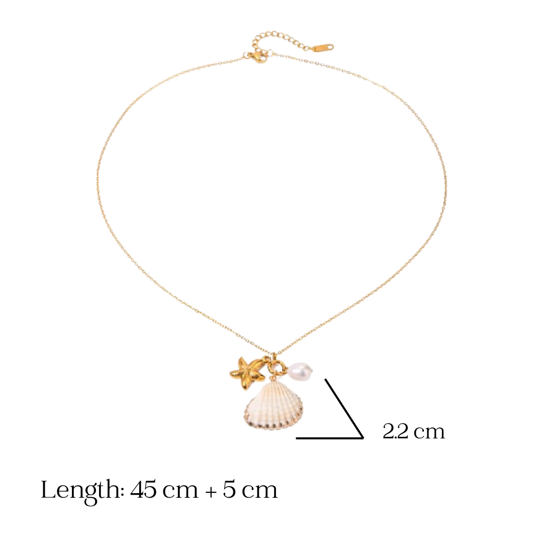 Seashell Symphony Necklace