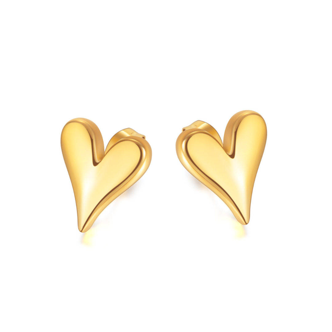 Heart Studs