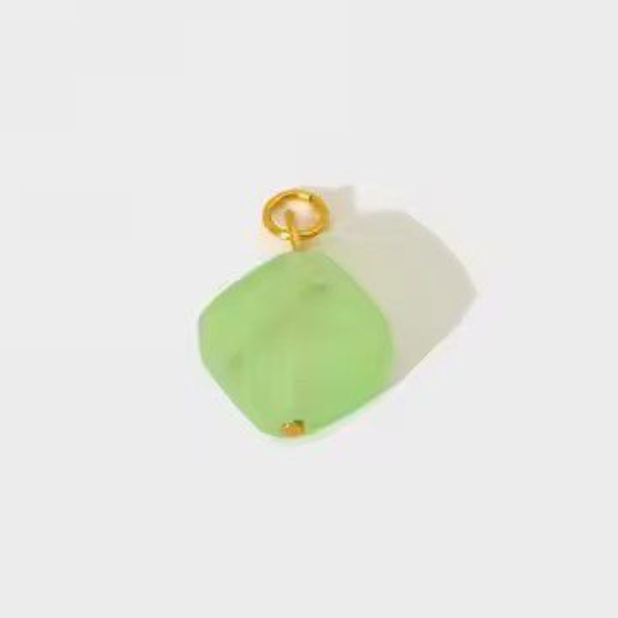 Green Stone Charm