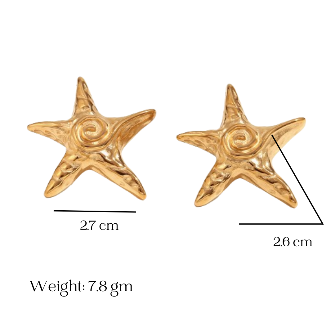 Starry Sea Statement Studs