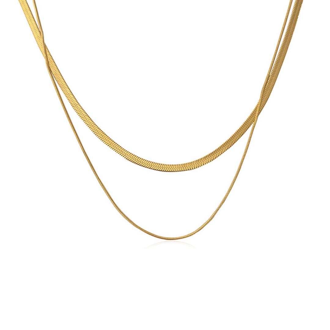 Classic Double Layer Necklace