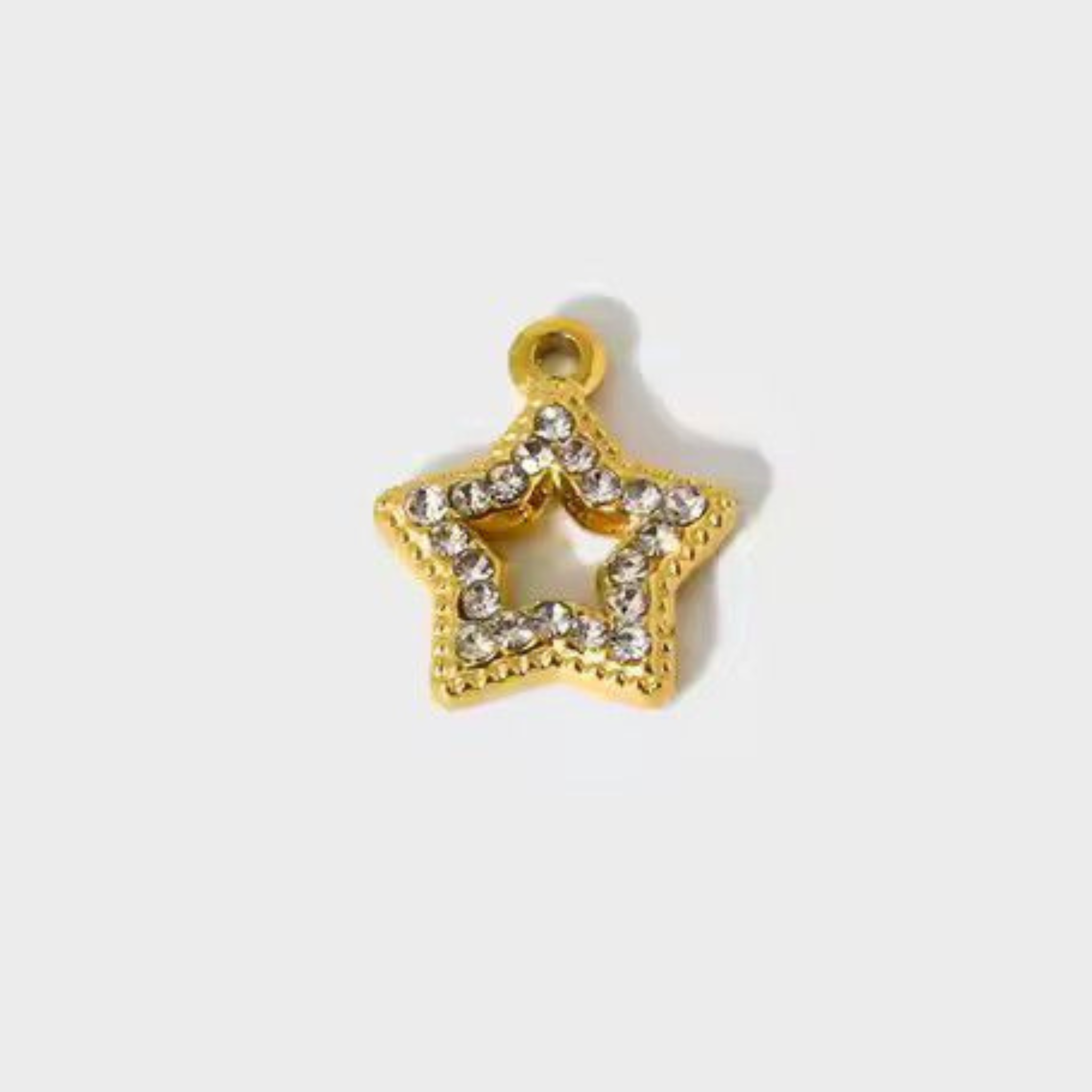 Crystal Star Charm