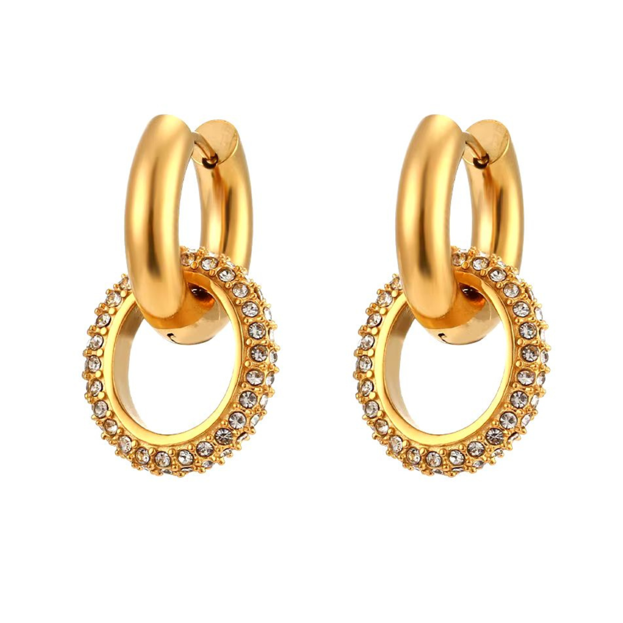 Evelyn Detachable Hoops