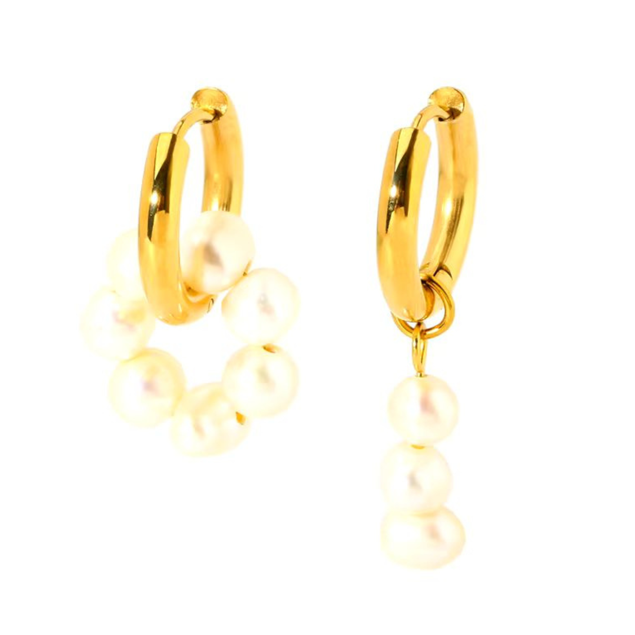 Lila Pearl Earrings