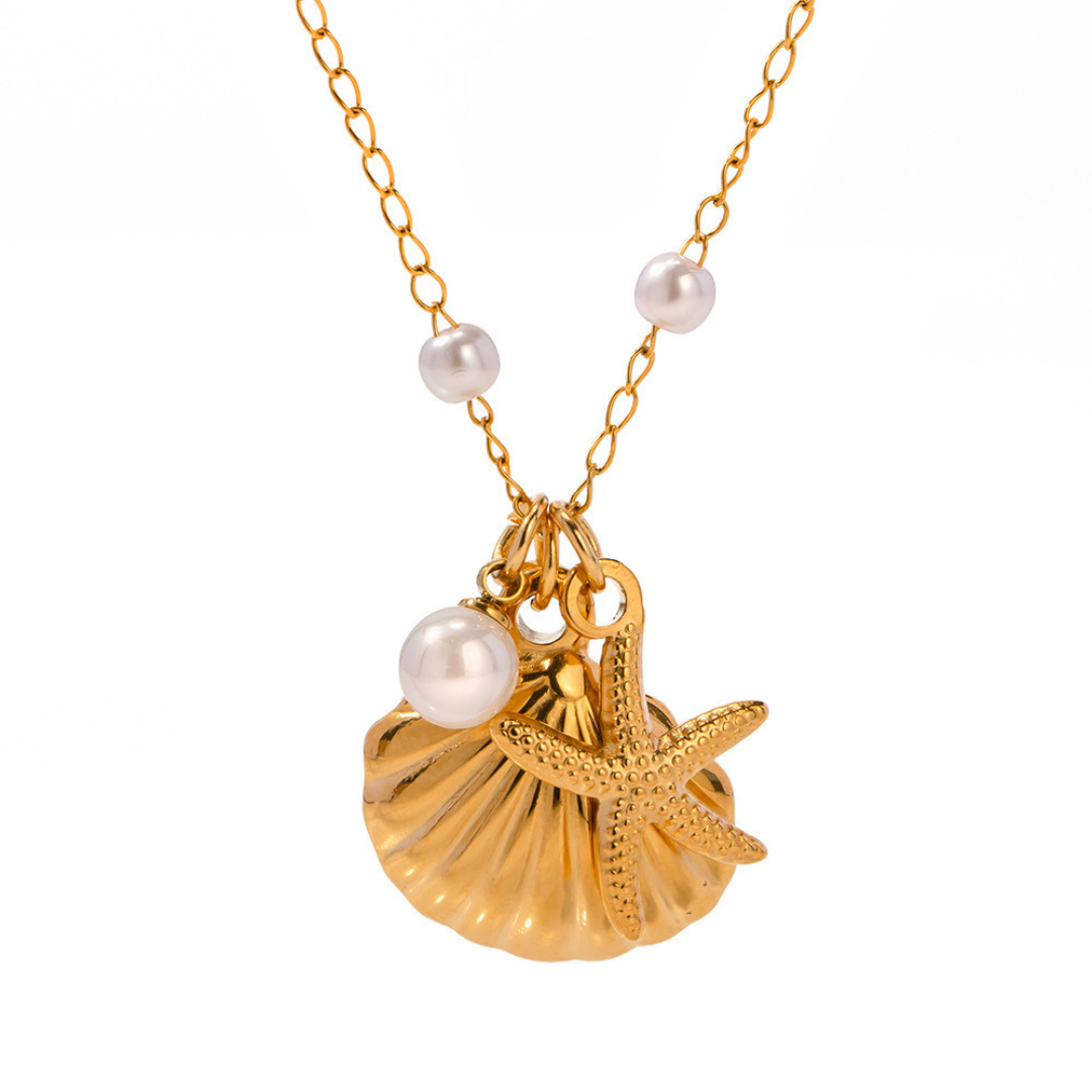 Santorini Seashell Necklace